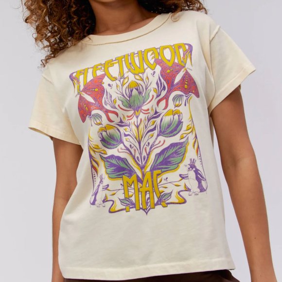 Daydreamer Tops - NWT Daydreamer FLEETWOOD MAC BUTTERFLIES T shirt